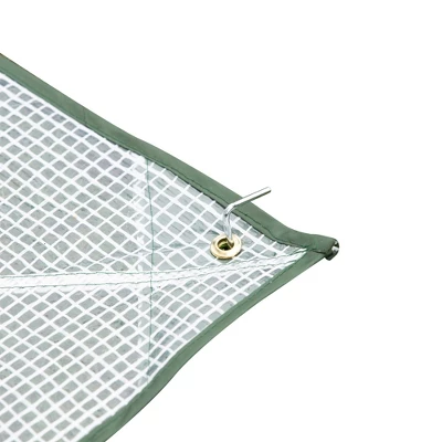 Outsunny 7' X 7' X 6' Portable Walk-in Greenhouse, Pop-up Setup, Outdoor Garden Canopy Hot House, Zipper Door - Image 4