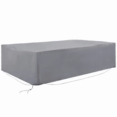 Outsunny Patio Sectional Furniture Sofa Cover, Waterproof Lightweight Polyster, 97"L X 65"W X 26"H - Image 8