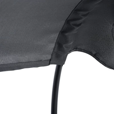 Outsunny 2-Seater Swing Canopy Replacement With Tubular Framework, Outdoor Swing Seat Top Cover - Image 5