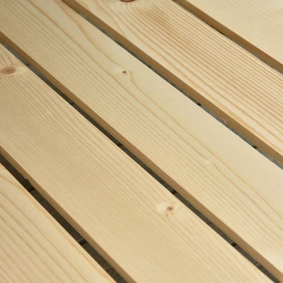 Outsunny 47" X 21" Raised Garden Bed, Elevated Wooden Planter Box W/ Lockable Wheels, Storage Shelf, And Bed Liner For Backyard, Patio - Image 5