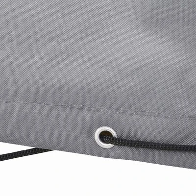 Outsunny Patio Sectional Furniture Sofa Cover, Waterproof Lightweight Polyster, 97"L X 65"W X 26"H - Image 4