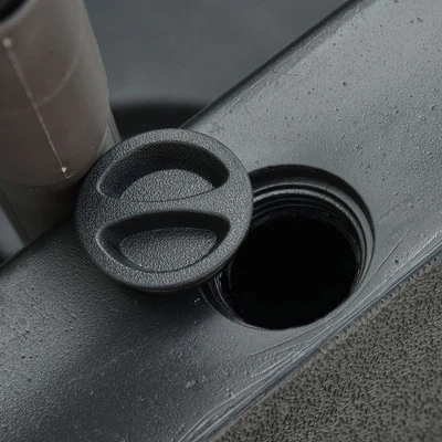 Outsunny 4-Piece Heavy Duty Cantilever Offset Umbrella Stand Base Weight, 264 Lb. Capacity, Easy To Fill With Water Or Sand - Image 5